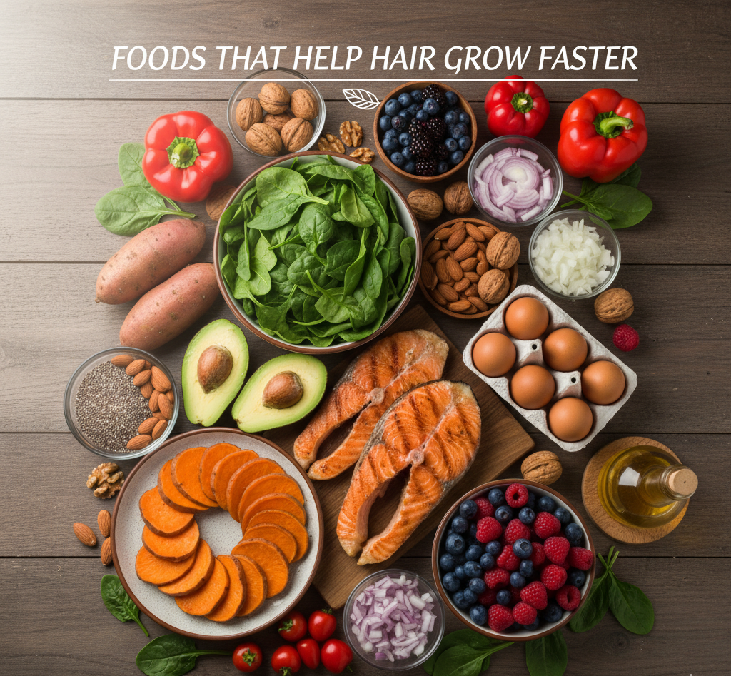 what food makes your hair grow faster