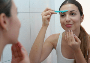 how to use a dermaplane razor