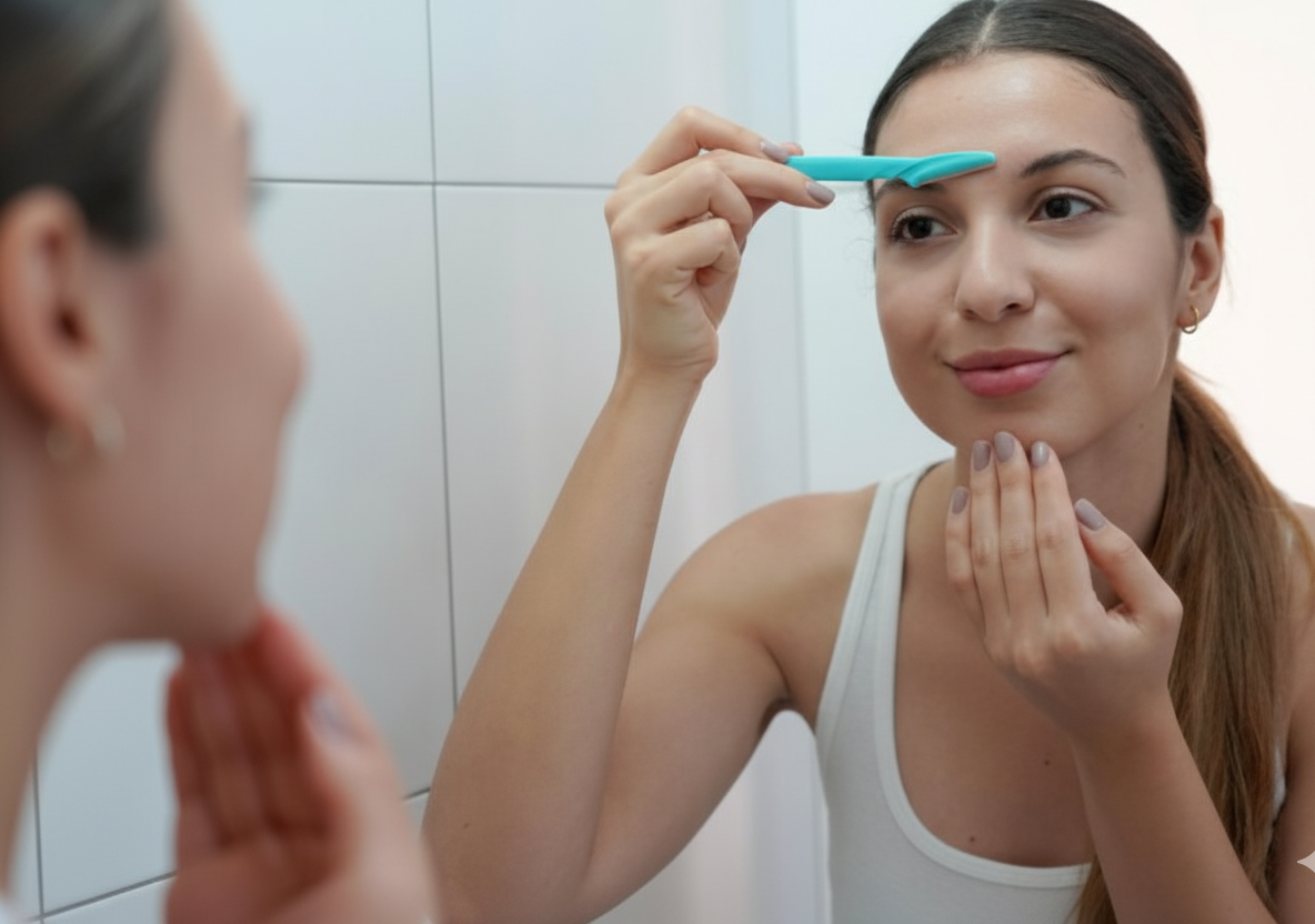 how to use a dermaplane razor