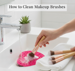 how to clean makeup brushes